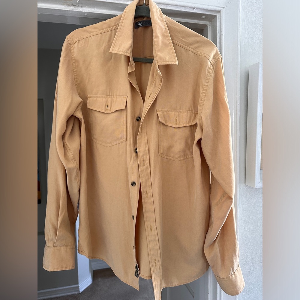 REI soft medium button down
